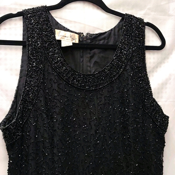 Laurence Kazar Dresses & Skirts - Laurence Kazar silk beaded dress 👗